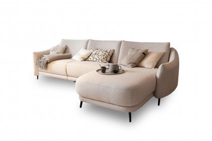 Tabby von SCHÖNER WOHNEN - Polsterecke rechts silver-creme