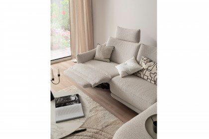 Tabby von SCHÖNER WOHNEN - Polsterecke rechts silver-creme