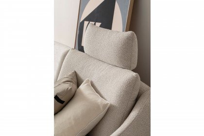 Tabby von SCHÖNER WOHNEN - Polsterecke rechts silver-creme