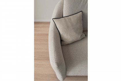 Tabby von SCHÖNER WOHNEN - Polsterecke rechts silver-creme