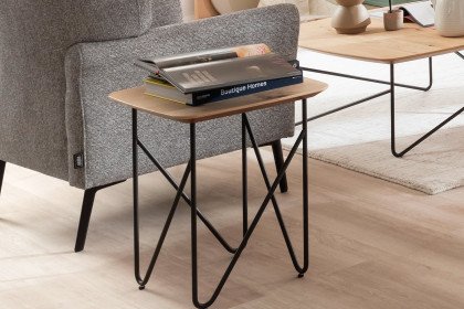 Solo-living von SCHÖNER WOHNEN - Couchtisch Wildeiche, hell geölt