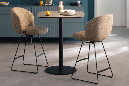 Verona von SCHÖNER WOHNEN - Bartisch mit Keramiktischplatte