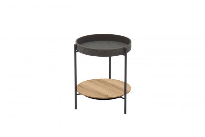 Twist-living von SCHÖNER WOHNEN - Couchtisch Eiche rustico/ Metall