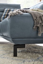 MR 2490 von Musterring - Ledersofa Variante rechts blue