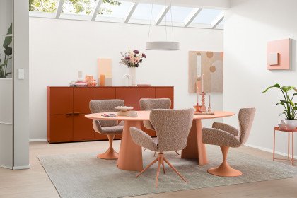 SP150 von Musterring - Esszimmertisch in Blush