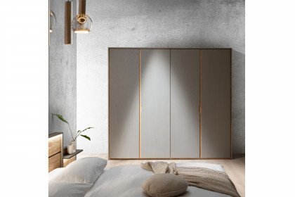 Alabama von Nature Living - Kleiderschrank 240 Wildeiche - grau