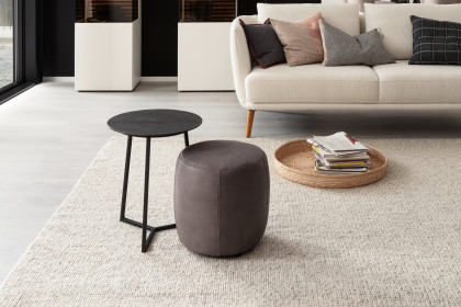 Connect-living von SCHÖNER WOHNEN - Couchtisch S410 Keramik basalto/ Metall anthrazit