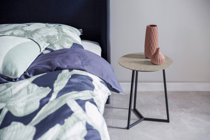 Connect-living von SCHÖNER WOHNEN - Couchtisch S410 Keramik beton/ Metall anthrazit