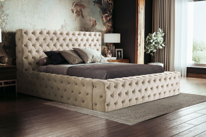 Mathèo von DONE.® - Polsterbett in Beige