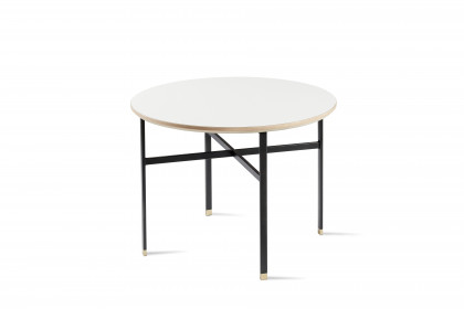 SM 241 von Skovby Møbelfabrik - Couchtisch HPL weiß/ Eiche weiß geölt
