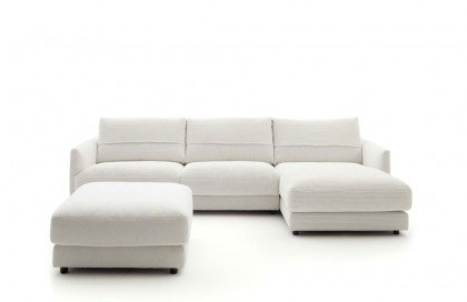 Garbo von SCHÖNER WOHNEN - Ecksofa rechts snow