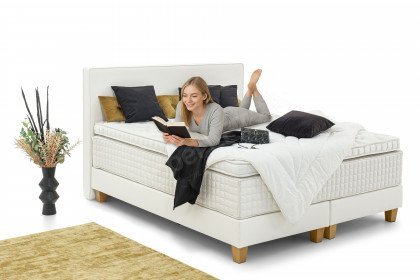 Classico von Serta - Boxspringbett in White