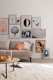 Pearl-LE25 von SCHÖNER WOHNEN - Sofa-Duo rosa