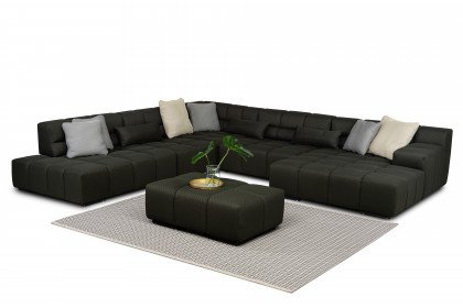 Temple von designwerk - XXL-Sofa Variante links moss