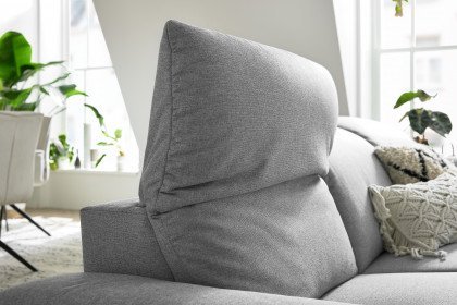 MR 370 von Musterring - Ecksofa Variante rechts platin