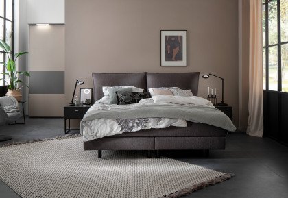 Vita von SCHÖNER WOHNEN - Boxspringbett 180 in Grau
