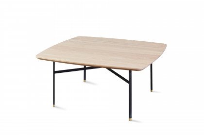 #242 Coffee Table von Skovby - Couchtisch mit schwarzem Gestell