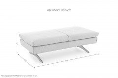 16741 Seventy5 von Willi Schillig - Ecksofa Variante rechts sand