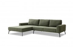 Stage von SCHÖNER WOHNEN - Ecksofa links moos