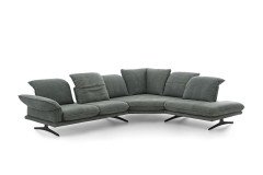 24670 Olivia von Willi Schillig - Ledersofa Variante rechts eucalyptus