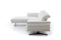 24670 Olivia von Willi Schillig - Ecksofa Ausführung links snow