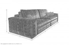 Opera-Big von Schröno - Polstersofa mehrfarbig
