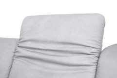 1590 von Himolla - Ledersofa Ausführung links asche