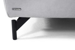 1590 von Himolla - Ledersofa Ausführung links asche