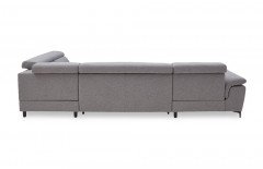 Braga-LE25 von BENIX - Wohnlandschaft rechts grau