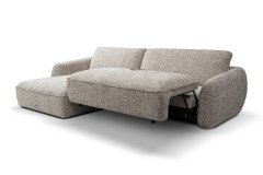 Elvio von BENIX - Eckcouch links hellbraun