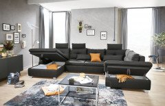 Madeira von BENIX - Sofalandschaft rechts anthrazit