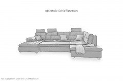 Madeira von BENIX - Sofalandschaft rechts anthrazit