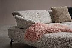 1454 von Himolla - Polstergarnitur Ausführung links rose