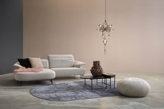 1454 von Himolla - Polstergarnitur Ausführung links rose