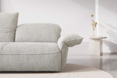 KOINOR Abby - Designersofa links hellgrau
