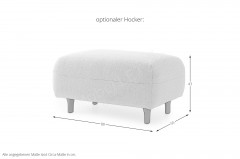 Turia von Pode - Sofa beige