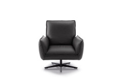 KOINOR Buddy - Ledersofa links lava