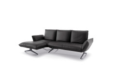 KOINOR Buddy - Ledersofa links lava