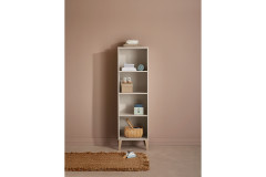 Jonte von Paidi - Nachtkonsole cashmere-beige - Stripy-Light-Oak