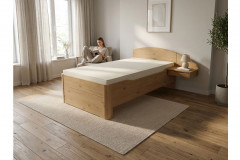 Incasa Ronco von Decker - Holzbett Kernbuche natur