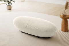 KOINOR Stones - Designersofa Variante links weiß