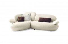 KOINOR Stones - Designersofa Variante links weiß
