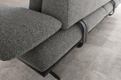 KOINOR Hardy - Ecksofa links grau