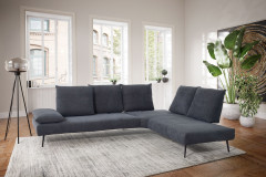 16768 Negrooni von Willi Schillig - Ecksofa Ausführung rechts denim