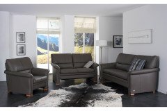 2253 von Himolla - Ledergarnitur tabac