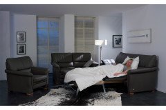 2253 von Himolla - Ledergarnitur tabac