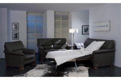 2253 von Himolla - Ledergarnitur tabac