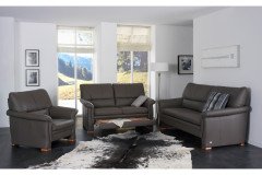 2253 von Himolla - Ledergarnitur tabac