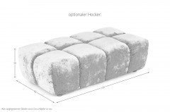 Ocean 7 von Bretz - Sofa Eisbär