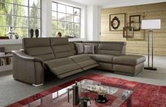 PN-EM15003 von Polinova - Ledersofa stone